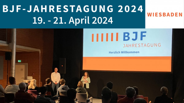 Bild zur News: Noch bis 20. März zur BJF-Jahrestagung 2024 anmelden!